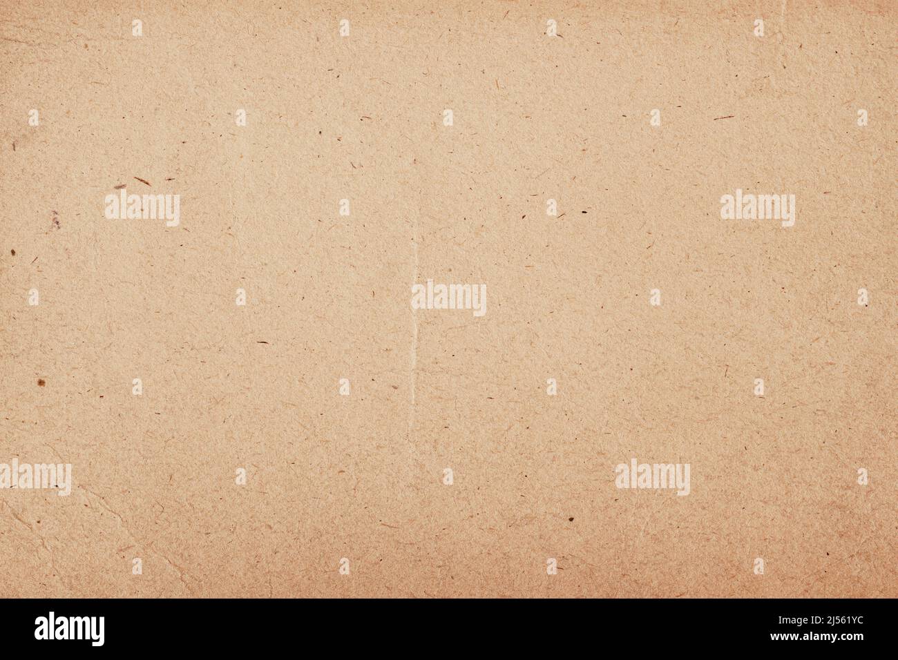 Vintage Papier Textur Karton Hintergrund Nahaufnahme. Recycelbares Material, enthält Zellulose Stockfoto