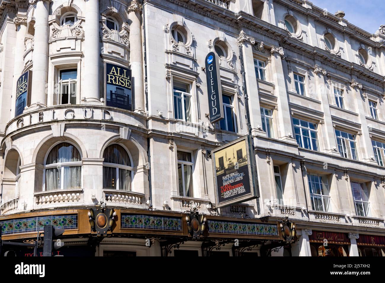 Foto zeigt: West End Theatres Shaftesbury Avenue to Kill a Mocking Bird Rafe Spall Bild von Gavin Rodgers/ Pixel8000 Stockfoto