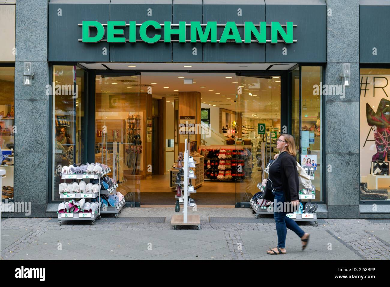 Deichmann, Wilmersdorfer Straße, Charlottenburg, Berlin, Deutschland Stockfoto