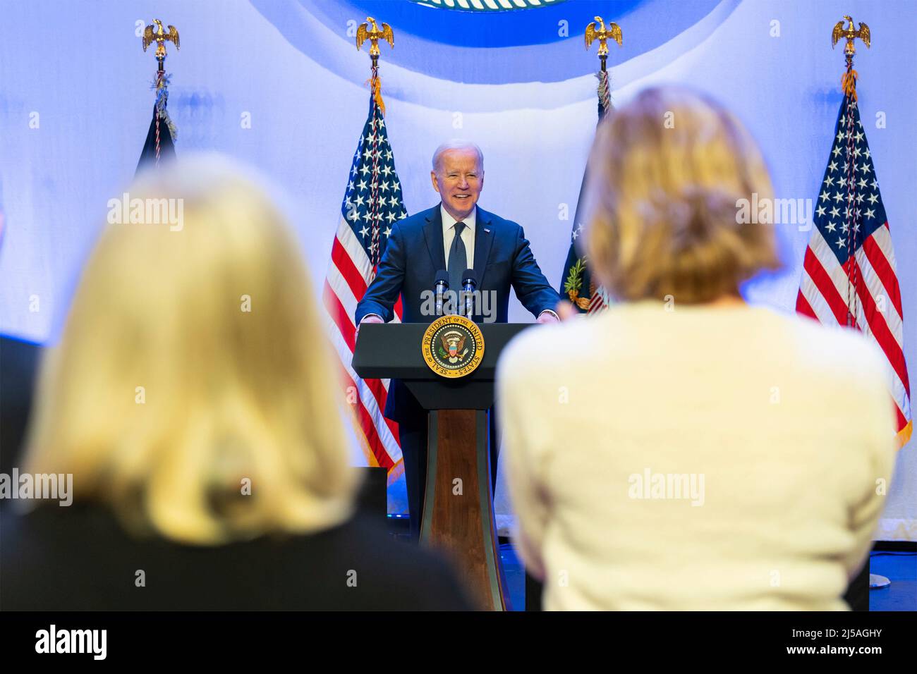 Washington, Vereinigte Staaten von Amerika. 09. März 2022. US-Präsident Joe Biden hält Bemerkungen beim Senate Caucus Retreat an der Howard University, 9. März 2022 in Washington, D.C. Quelle: Adam Schultz/White House Photo/Alamy Live News Stockfoto Washington, Vereinigte Staaten von Amerika. 09. März 2022. US-Präsident Joe Biden hält Bemerkungen beim Senate Caucus Retreat an der Howard University, 9. März 2022 in Washington, D.C. Quelle: Adam Schultz/White House Photo/Alamy Live News Stockfoto
