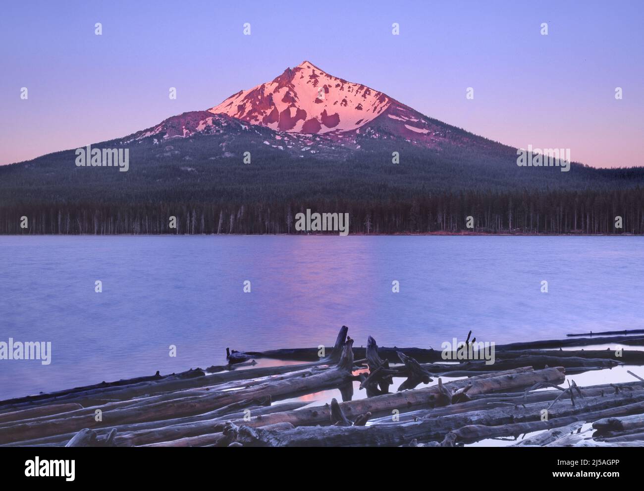 Mt McLoughlin, Cascade Range, Oregon Stockfoto