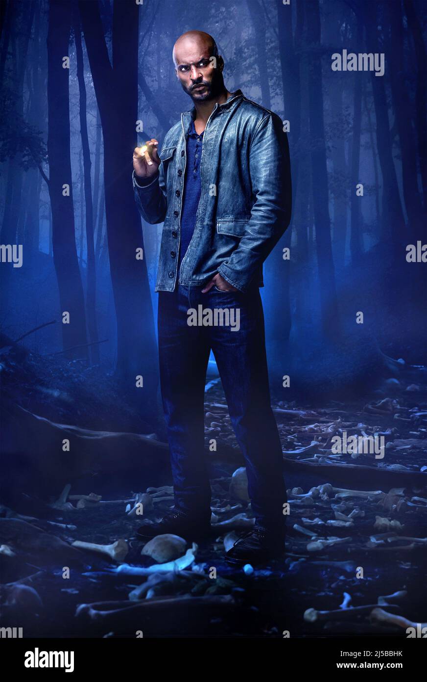 RICKY WHITTLE in AMERICAN GODS (2017), Regie BRYAN FULLER. Kredit: STARZ / Album Stockfoto