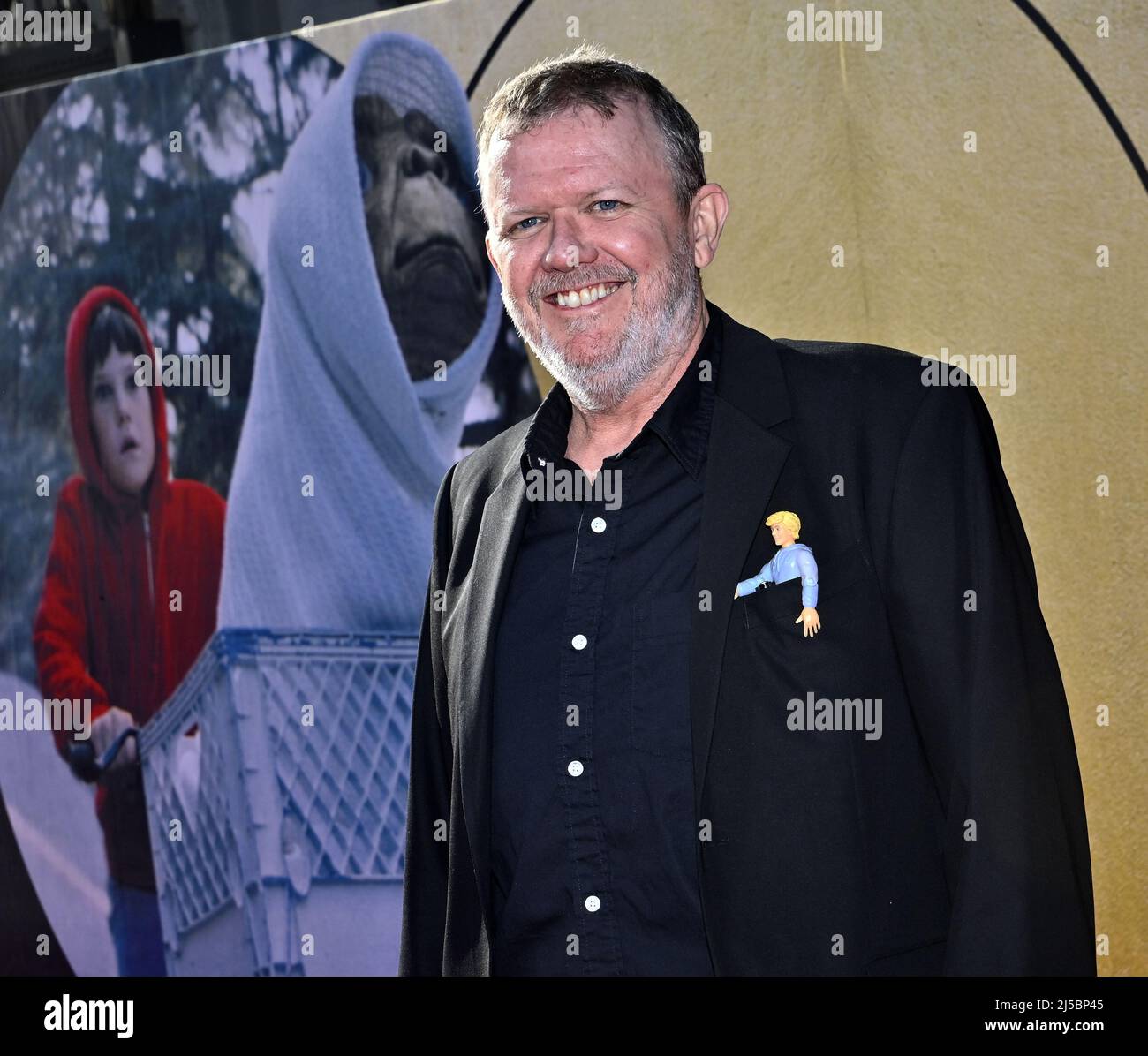 Los Angeles, USA. 22. April 2022. Robert MacNaughton nimmt an der 40.-jährigen Vorführung von „E.T. the Extra-Terrestrial“ Teil, die am Donnerstag, dem 21. April 2022, in der Eröffnungsnacht des TCM Classic Film Festivals 2022 im TCL Chinese Theatre in der Hollywood-Sektion von Los Angeles gezeigt wurde. Foto von Jim Ruymen/UPI Credit: UPI/Alamy Live News Stockfoto