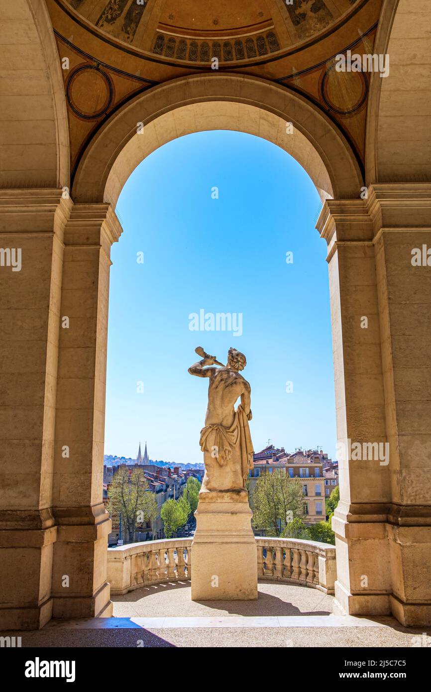 Palais Longchamps, Marseille Frankreich Paca Stockfoto