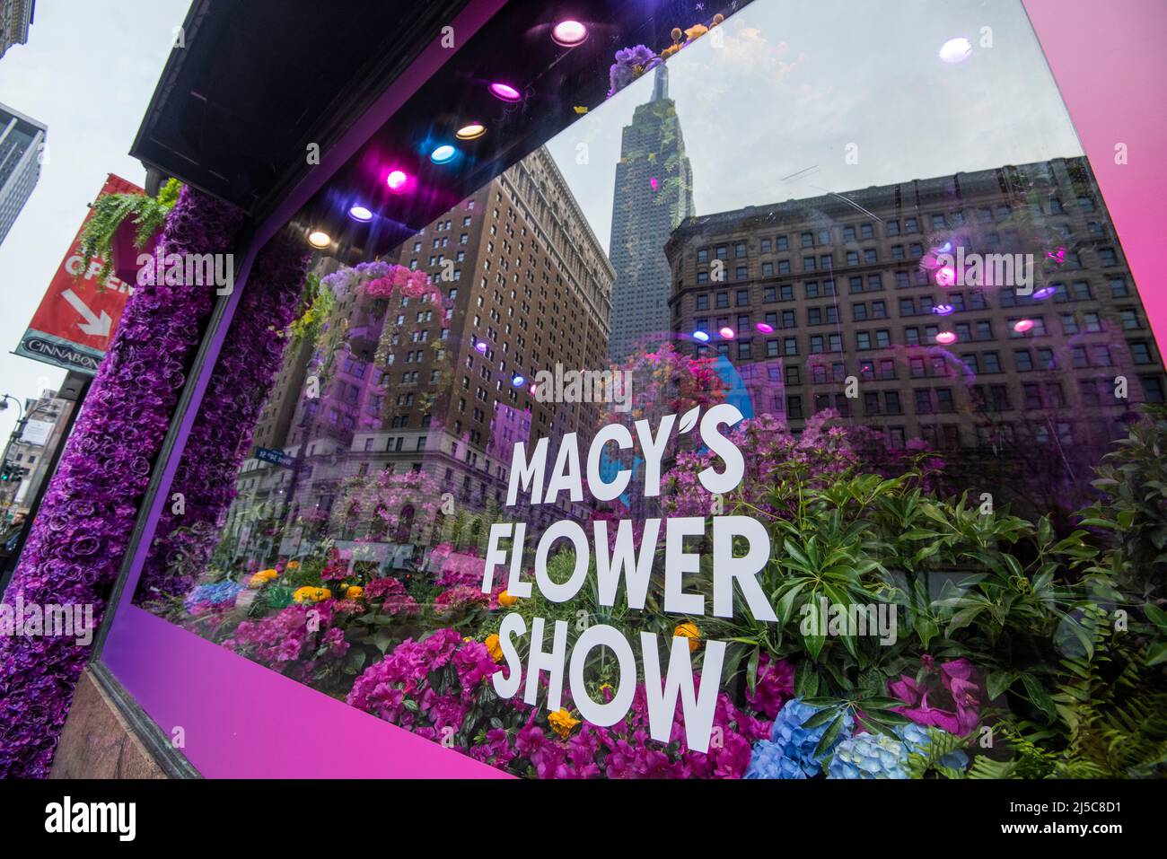 The Macy's Spring Flower Show 2022, Midtown Manhattan, New York City, USA Stockfoto