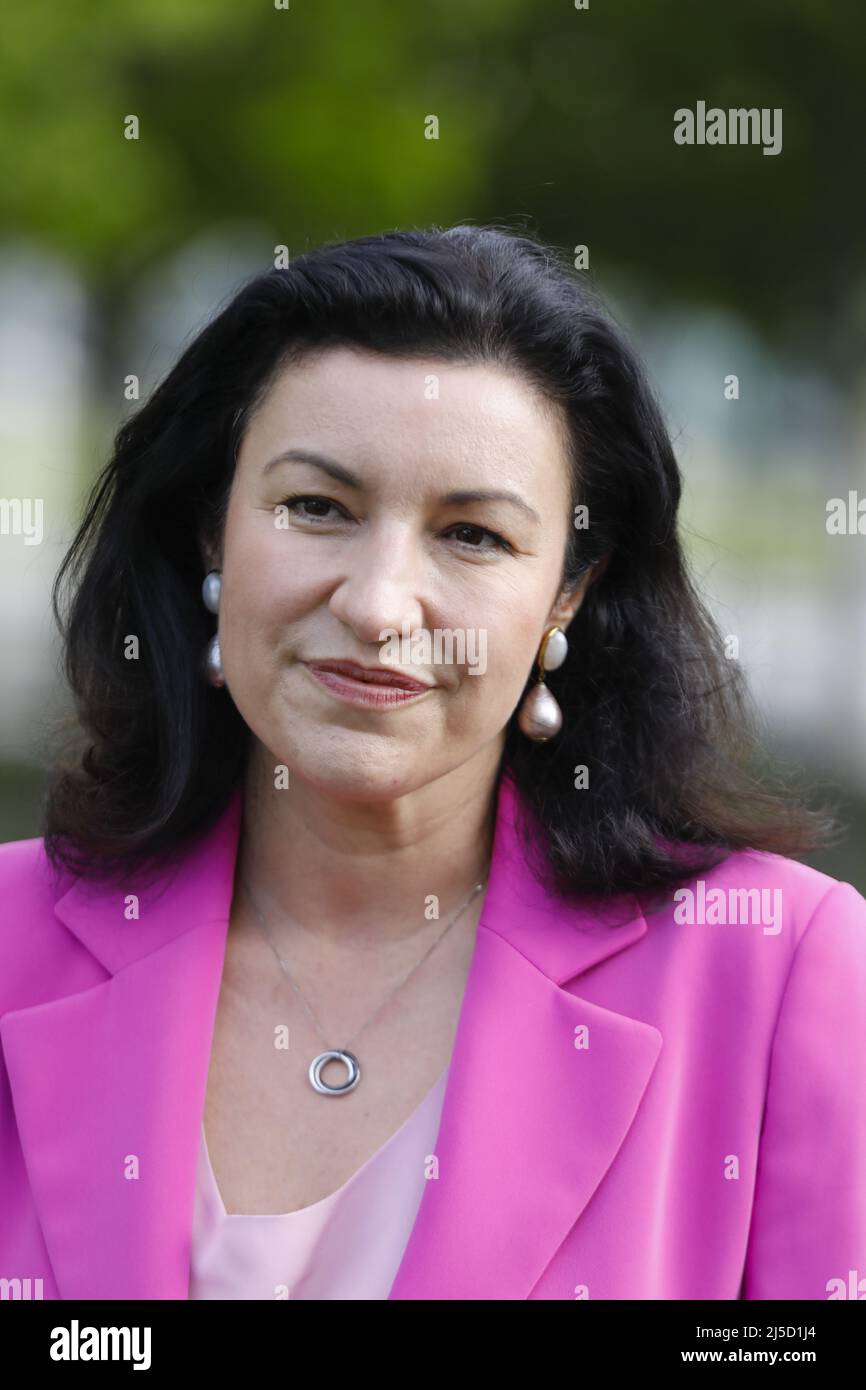 Berlin, 19.05.2021 - Dorothee Baer, Staatsministerin bei der Bundeskanzlerin und Beauftragte der Bundesregierung für Digitalisierung. [Automatisierte Übersetzung] Stockfoto