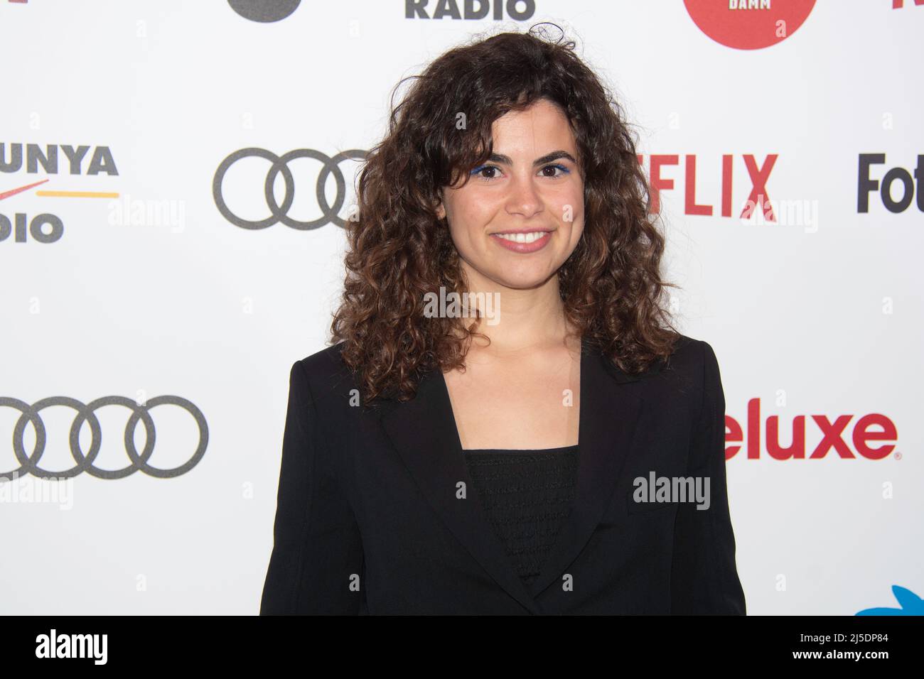 Delia Brufau actriz Festival de Cine de barcelona 2022 Stockfoto