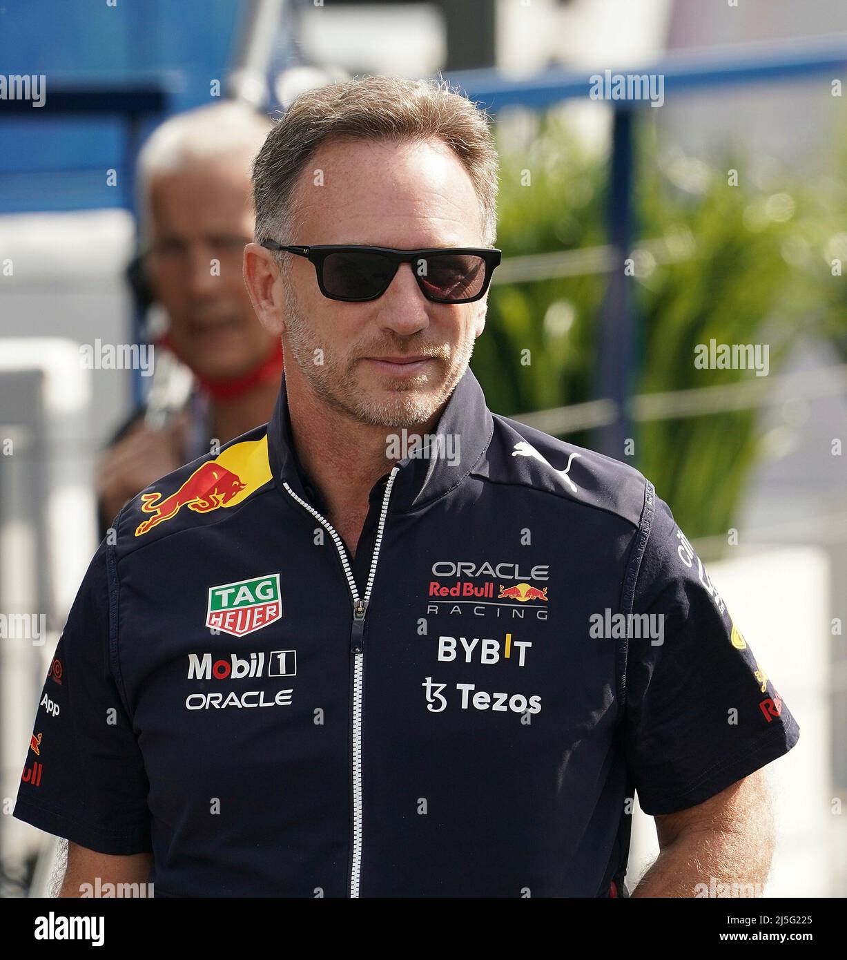 Imola, Italien. 23. April 2022. 23. April 2022, Autodromo Enzo e Dino Ferrari, Imola, Formel 1 Rolex Gran Premio del Made in Italy e dell'Emilia Romagna 2022, im Bild Teamchef Christian Horner (Red Bull Racing Honda) Credit: dpa/Alamy Live News Stockfoto