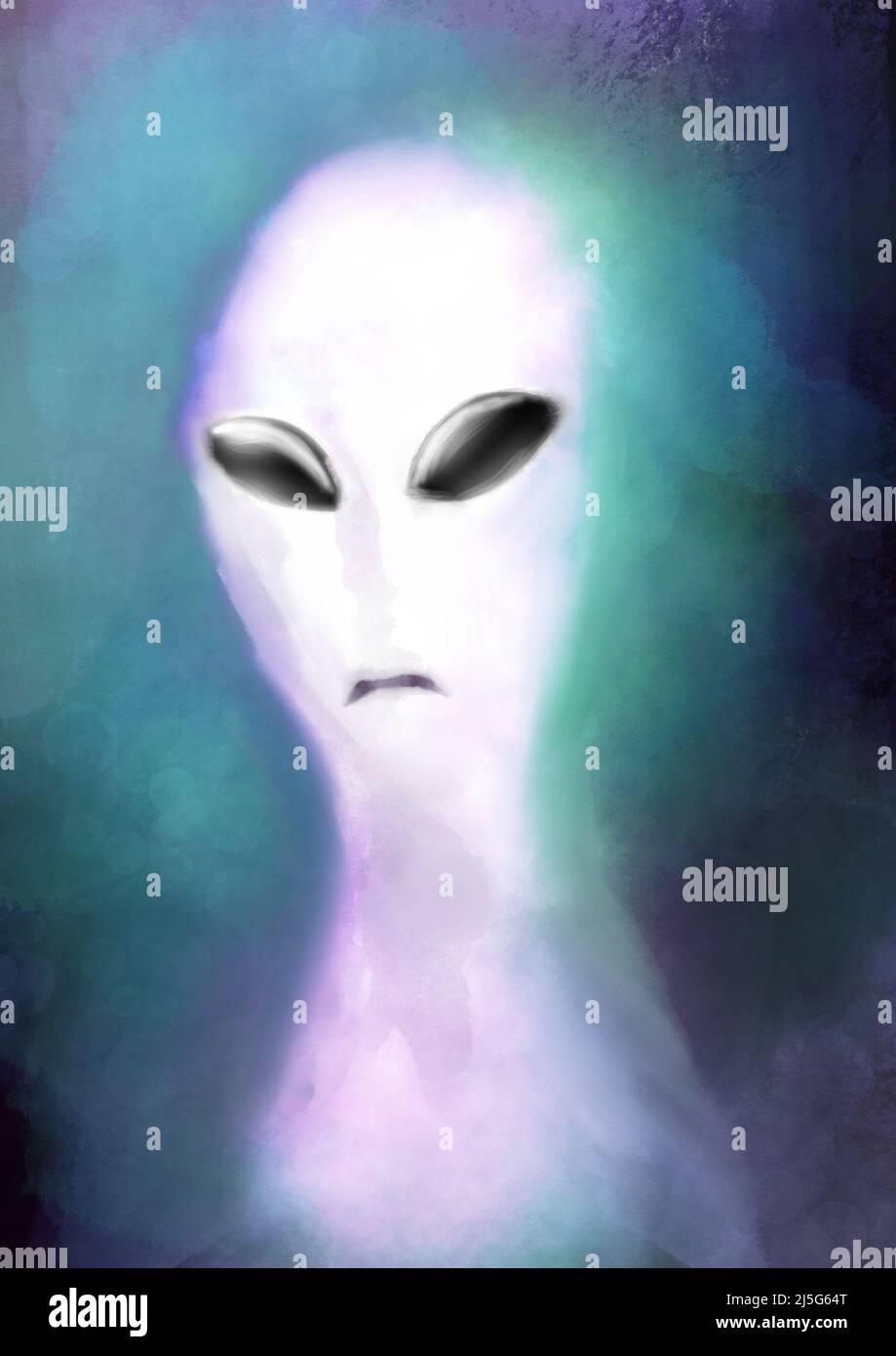 Alien illustration -Fotos und -Bildmaterial in hoher Auflösung – Alamy
