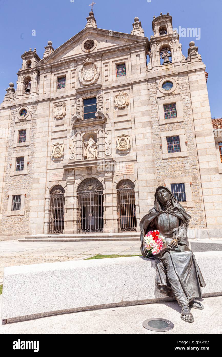 Kloster Santa Teresa, Avila, Spanien Stockfoto