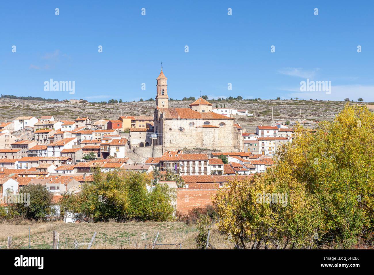 Orihuela del Tremedal, Teruel, Spanien Stockfoto