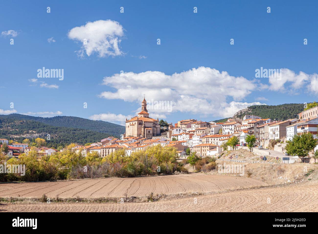 Orihuela del Tremedal, Teruel, Spanien Stockfoto