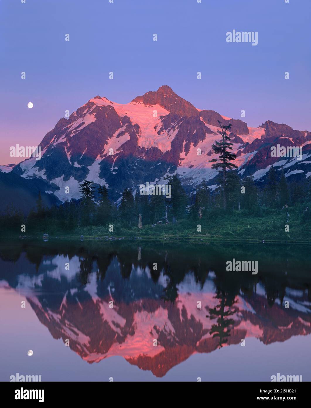 Mt. Shuksan, North Cascade National Park, Cascade Range, Washington Stockfoto