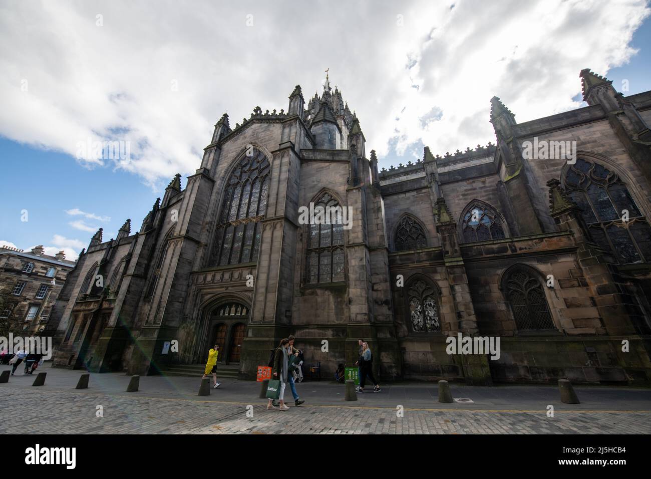 St. Giles Kathedrale in Edinburgh, Schottland Stockfoto