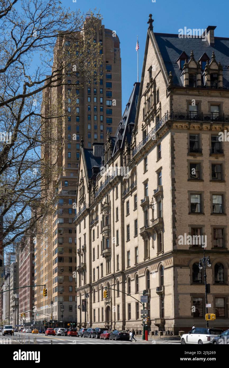 The Dakota Co-op Apartment House, Central Park West, NYC 2022 Stockfoto