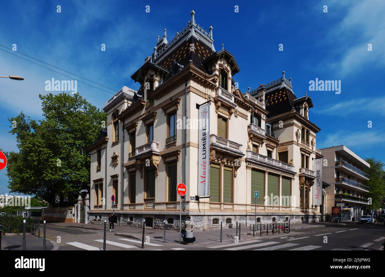 Lyon, Frankreich, Villa Lumière Stockfoto