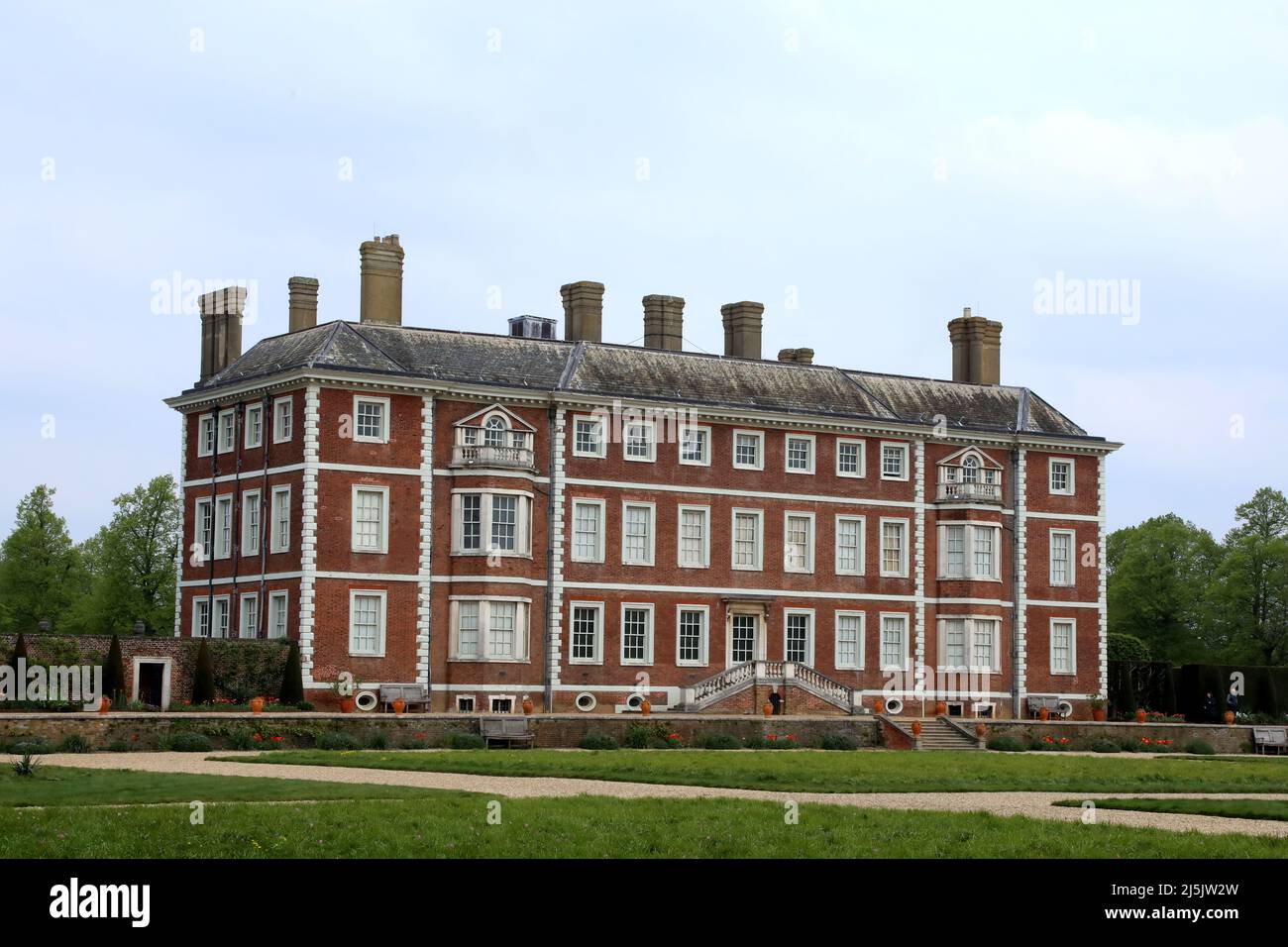 2022, April 23: Ham House, ein herrliches Haus aus dem 17.. Jahrhundert im Südwesten Londons, Großbritannien Stockfoto