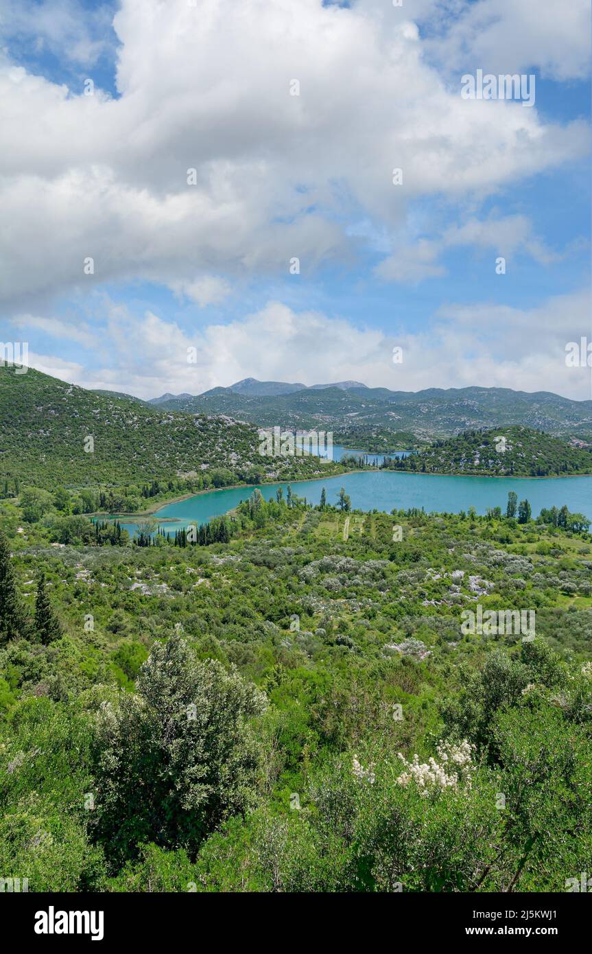 Bacina Seen,Ploce,Dubrovnik Neretva Bezirk,adria,Dalmatien Region,Kroatien Stockfoto