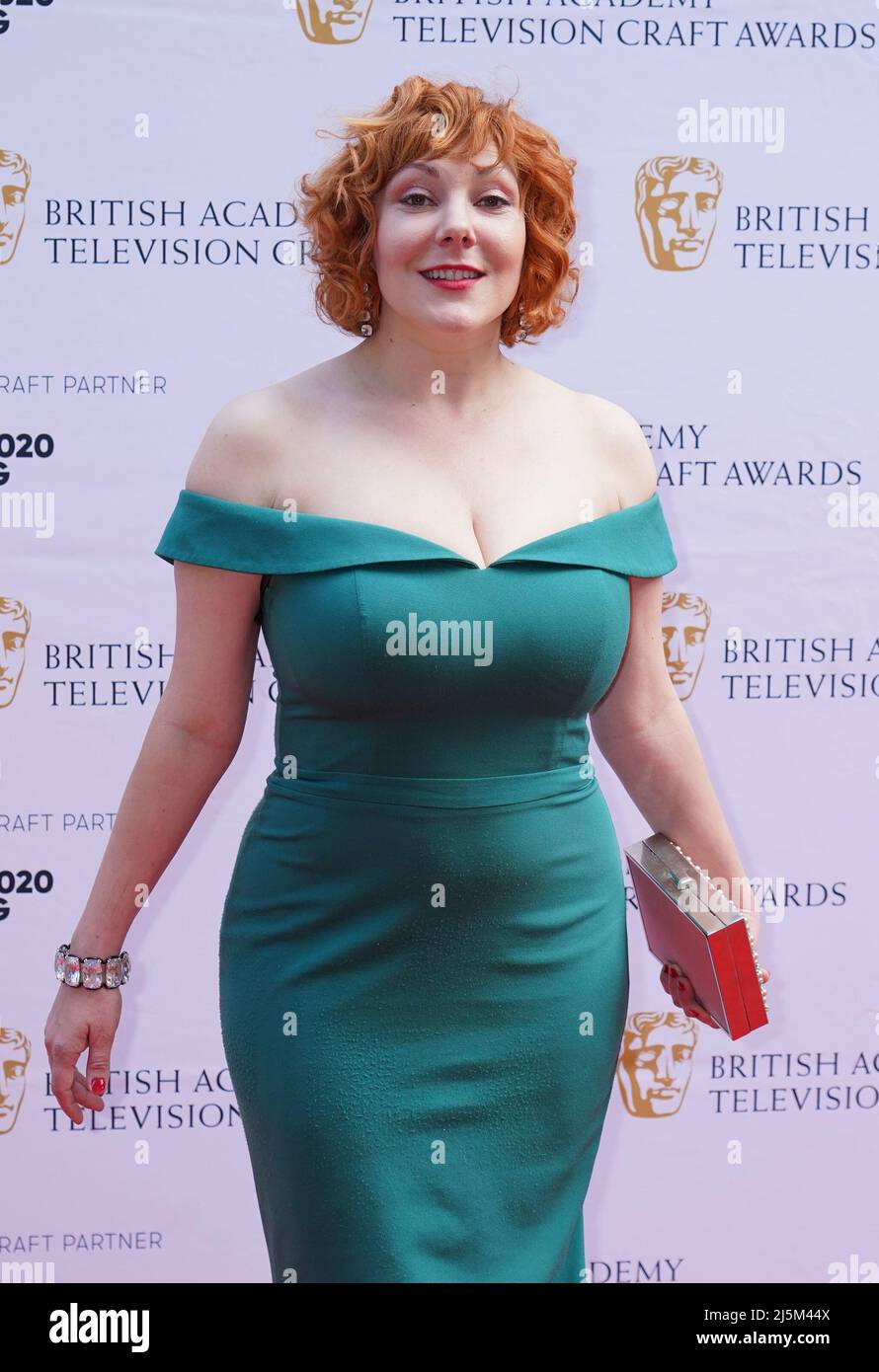 Sophie Wilran nimmt an den BAFTA Television Craft Awards in der Londoner Brauerei Teil. Bilddatum: Sonntag, 24. April 2022. Stockfoto
