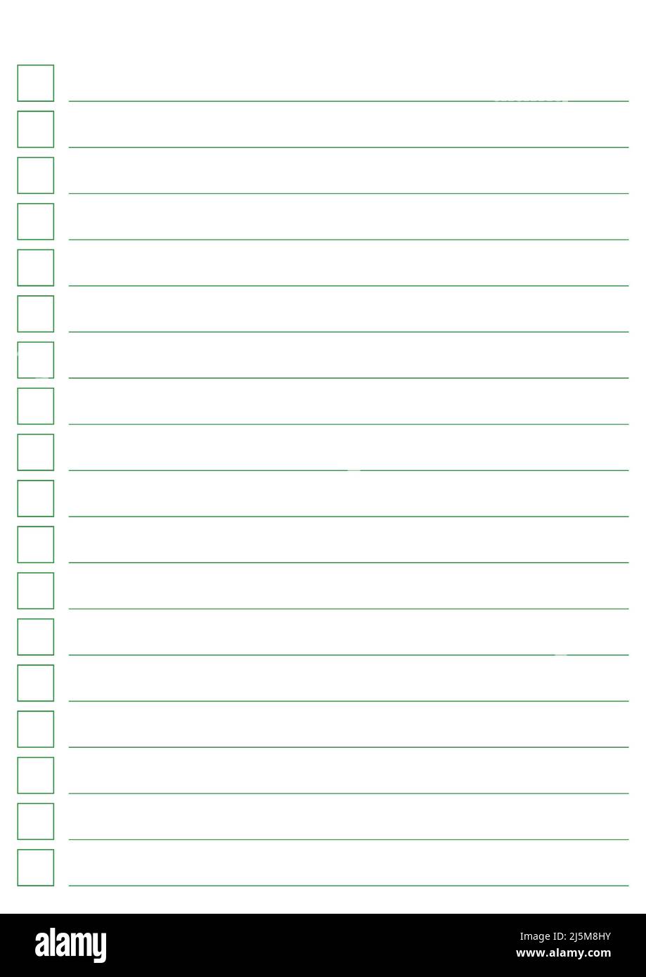Diagrammpapier. Druckbare To-Do-Liste mit Kontrollkästchen, Checkliste,  Rasterpapier mit horizontalen Farblinien. Geometrisches Muster für die  Schule, Texturen Stock-Vektorgrafik - Alamy