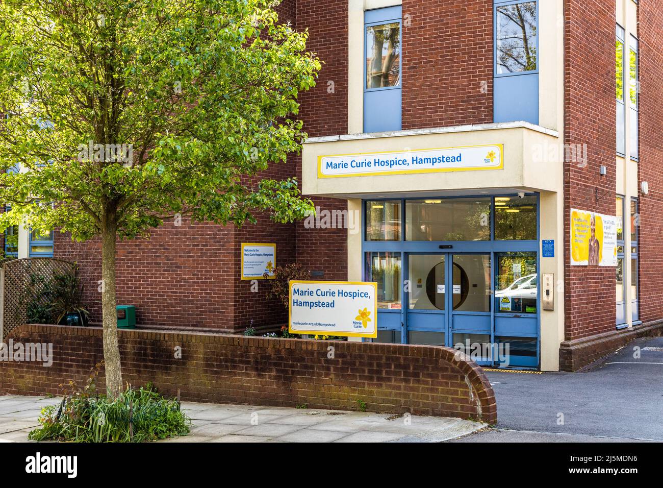 Marie Curie Cancer Care Hospice Hampstead London England Großbritannien Stockfoto