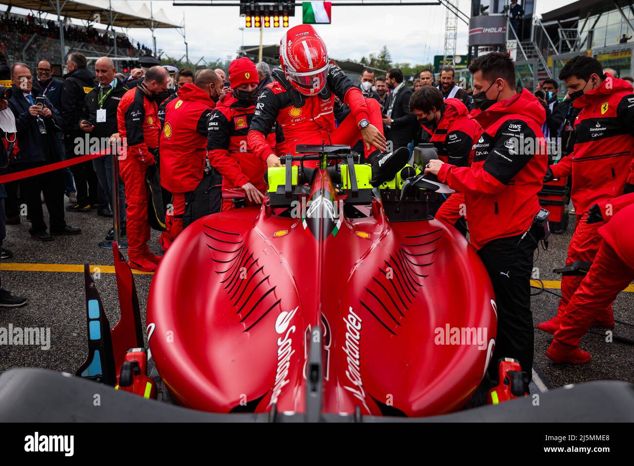 Startaufstellung Formel 1 Imola 2022