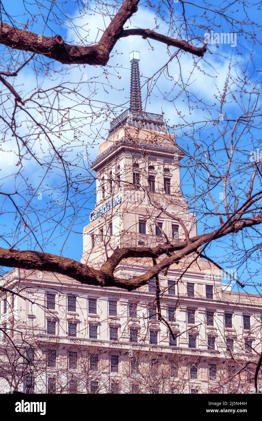 Canada Life Building, Toronto, Kanada, 2022 Stockfoto