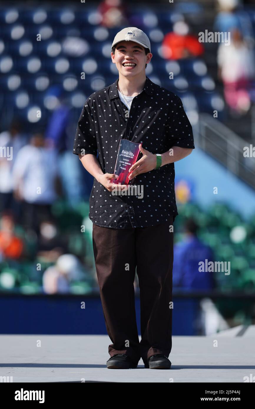 Hiroto Ogiwara, 23. APRIL 2022 X Games Chiba 2022 JAPAN ACTION SPORTS