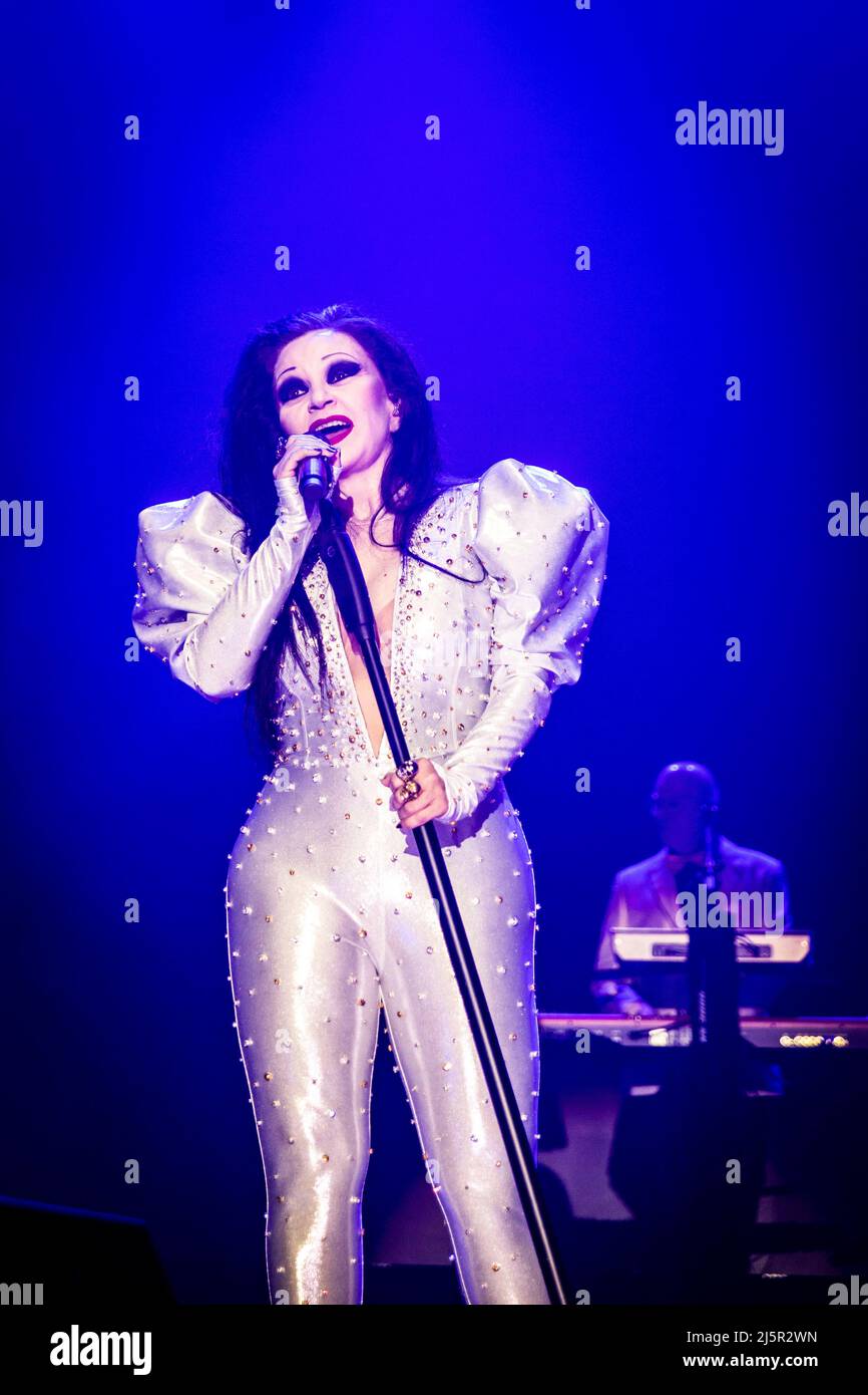 Alaska und Nacho Canut von Fangoria treten am 24. April 2022 im Sant Jordi Club in Barcelona, Spanien, auf. (Foto von Silvia Isach) Stockfoto