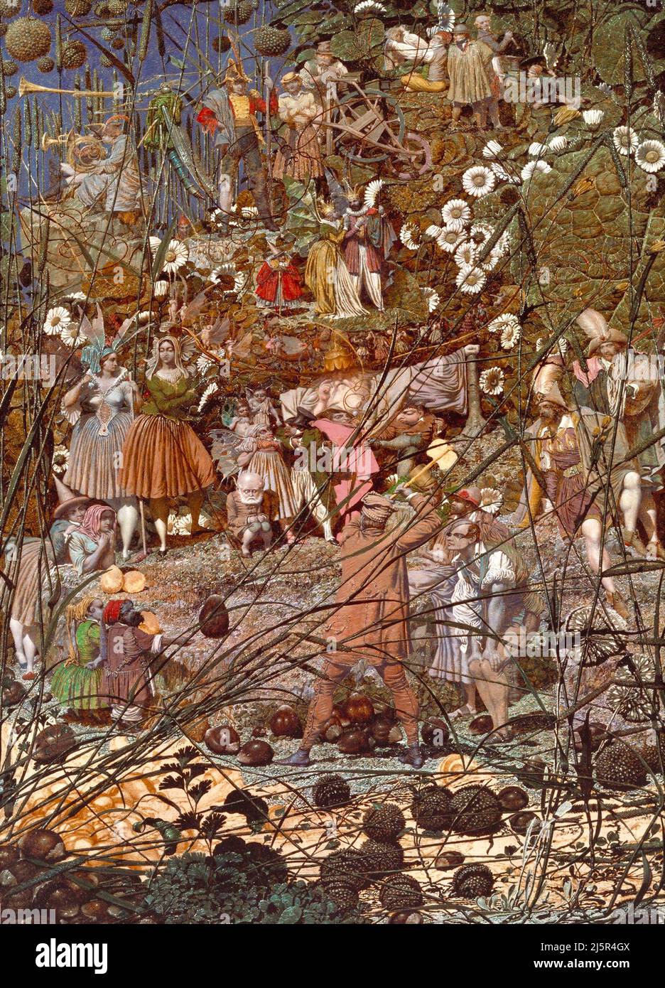 Richard Dadd - der Meisterstamm des Fairy Feller - c1855 Stockfoto