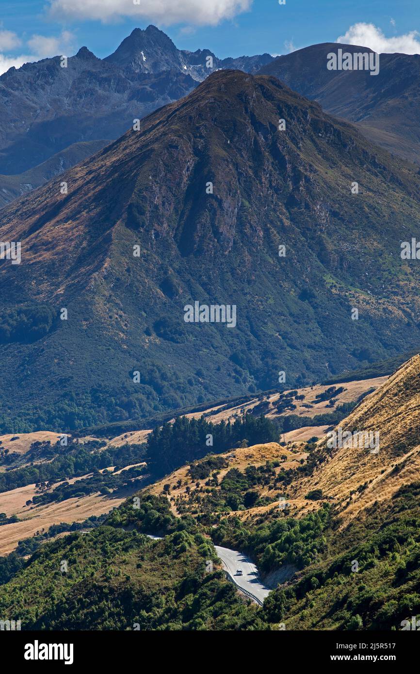 Neuseeland, Queenstown-Gebiet - Queenstown-Lakes District - Lake Wakatipu Stockfoto