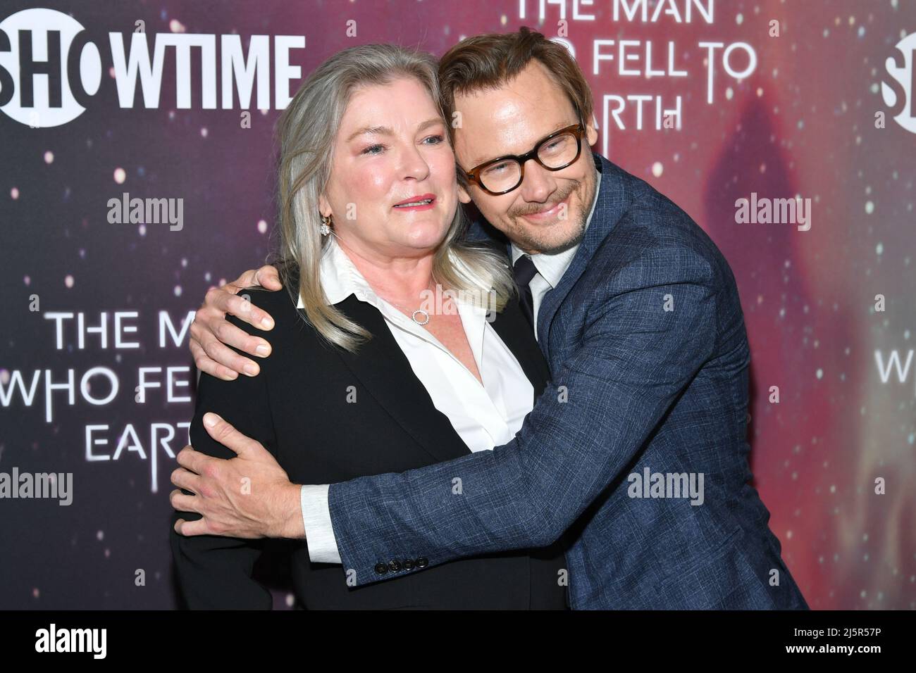 Kate Mulgrew und Jimmi Simpson Stockfoto