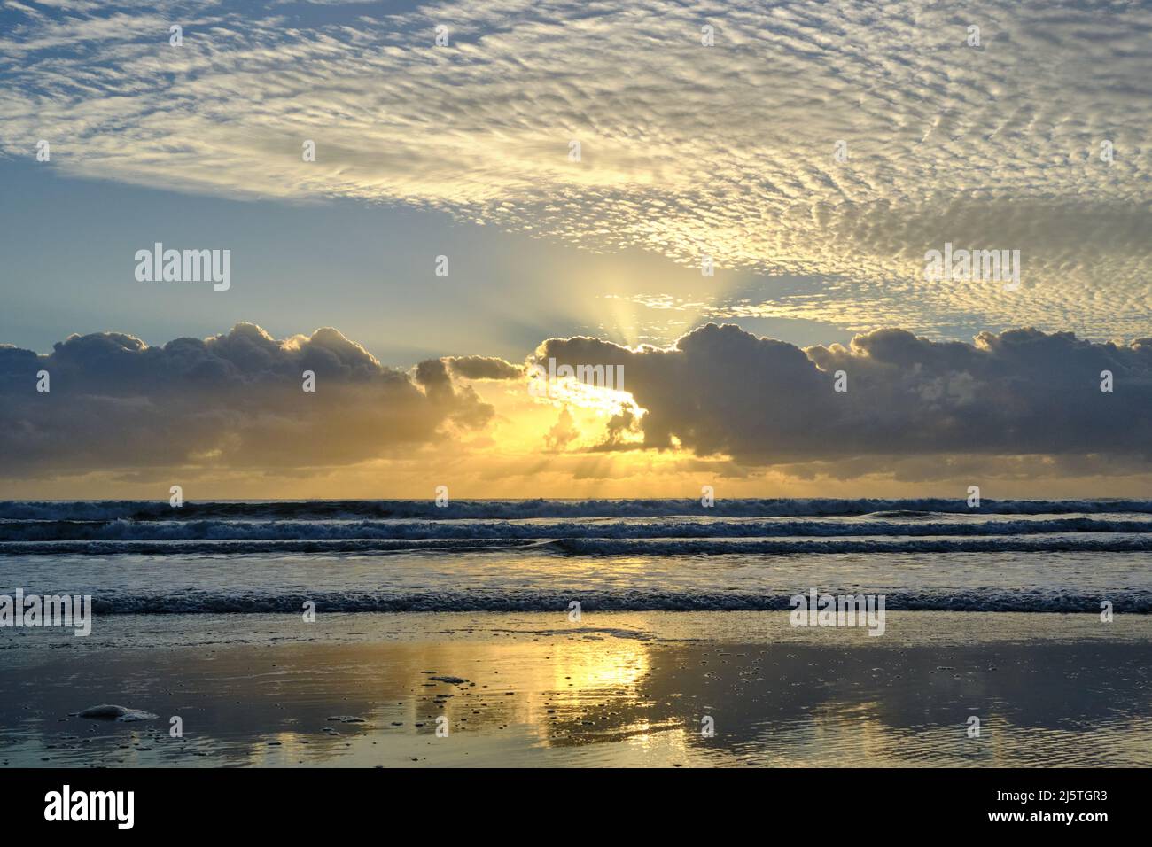 Miami Beach Sunrise Stockfoto