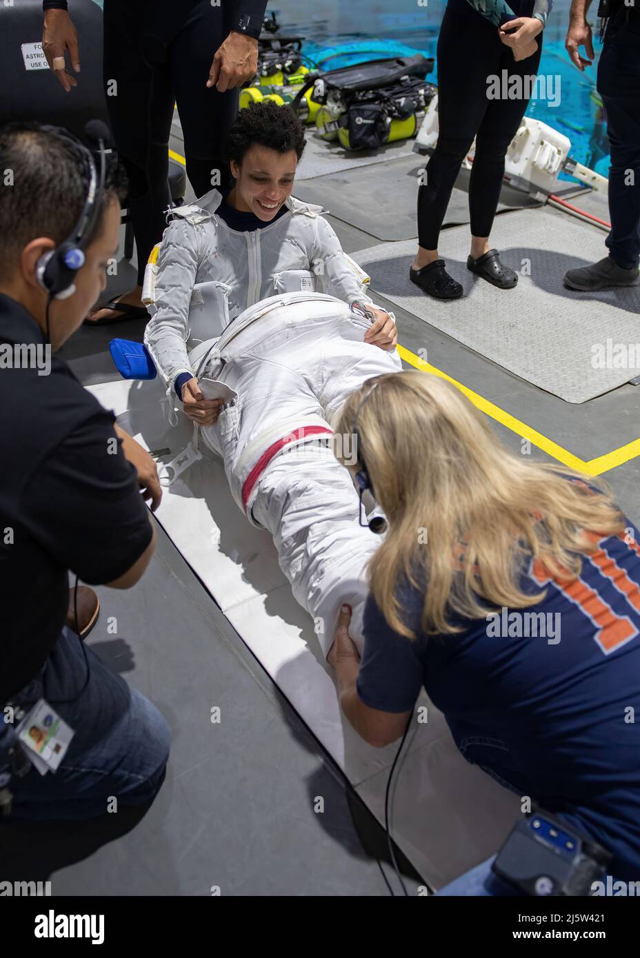 Datum: 05-22-19 Ort: NBL Thema: Fotografische Berichterstattung über die kanadische ASCAN Jenni Sidey mit der US-amerikanischen ASCAN Jessica Watkins während des ASCAN EVQ NBL 6 (WEISS)-Laufs am NBL. Fotograf: David DeHoyos Stockfoto