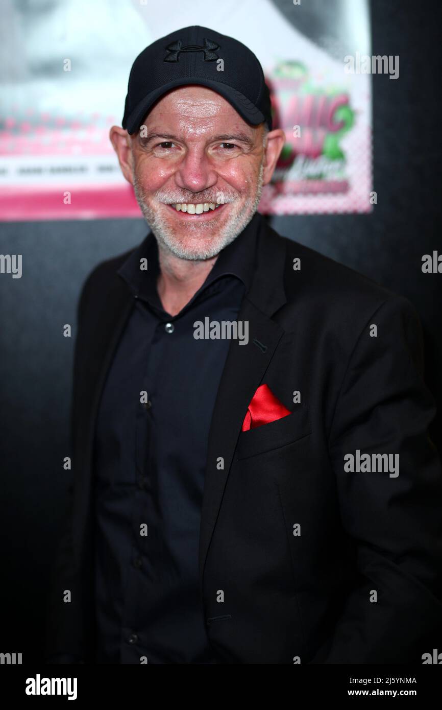 DEU, Deutschland, Dortmund, 23,4.22, Messe Dortmund ( Westfalenhallen), Dietmar Wunder (Synchronsprecher Stimme von Adam Sandler, Cuba Gooding Jr., D Stockfoto