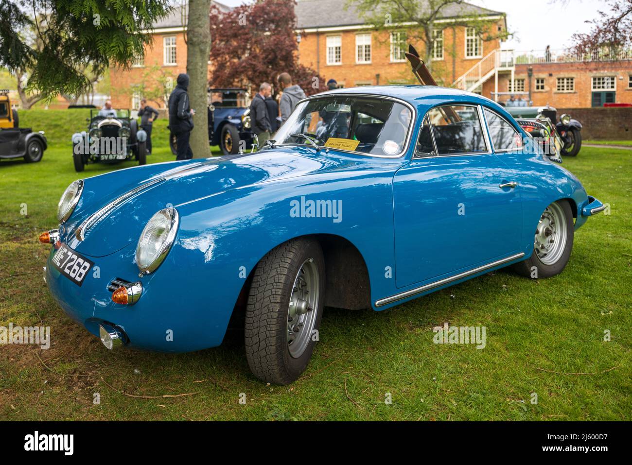 1964 Porsche 356 „EHRFURCHT 726B“ auf der April Scramble ‘Bicester Heritage Center am 23.. April 2022 zu sehen Stockfoto