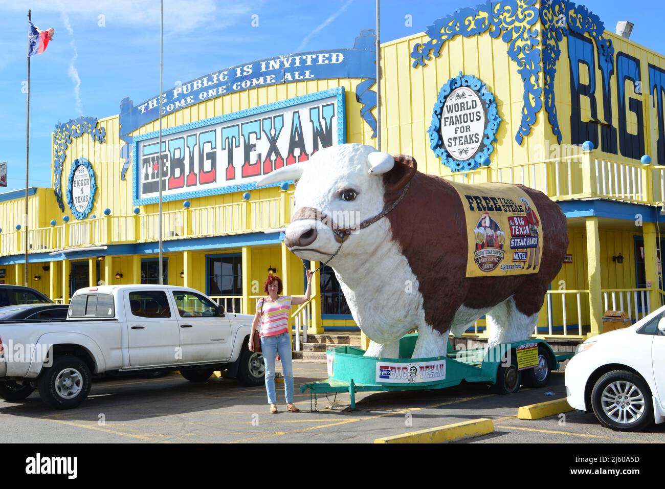 Big Texan Steak Ranch Stockfoto