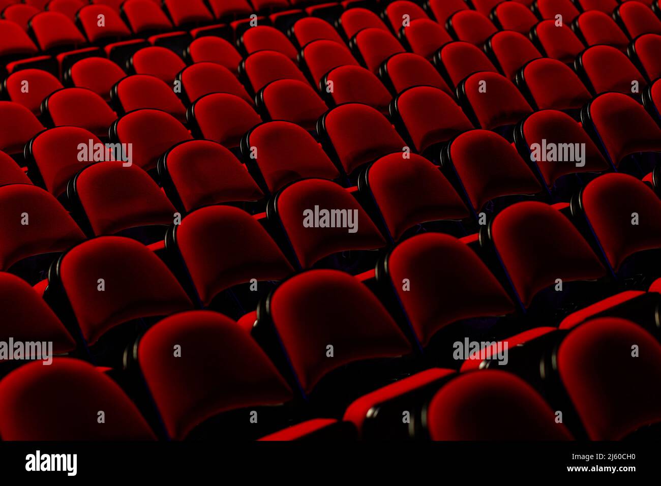 Sitzreihen in der Bonus Arena in Hull, Großbritannien Stockfoto