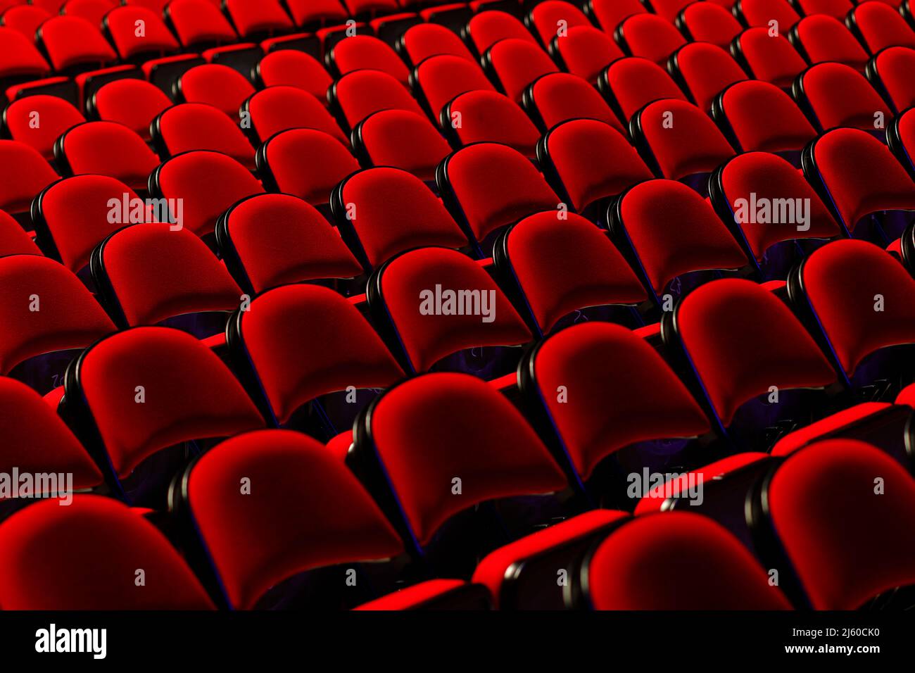 Sitzreihen in der Bonus Arena in Hull, Großbritannien Stockfoto
