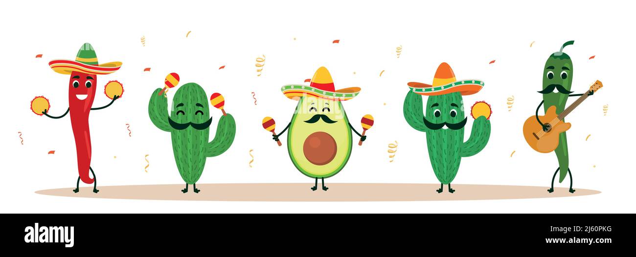 Cinco De Mayo Stock Vektor