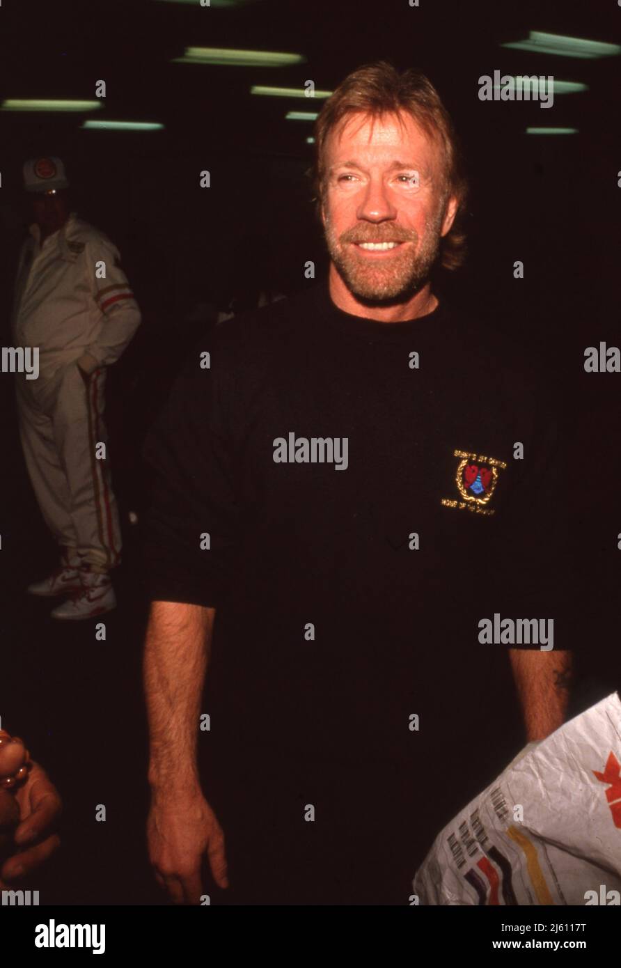 Chuck Norris um die 1980er Jahre. Quelle: Ralph Dominguez/MediaPunch ...