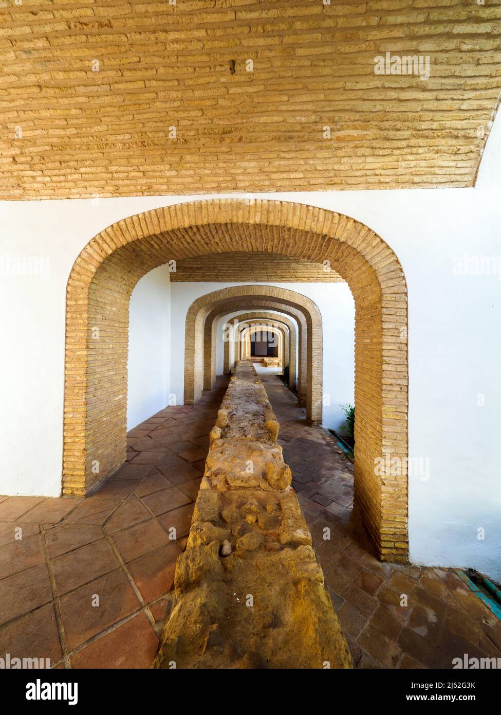 Alcazar de los Reyes Cristianos - Cordoba, Spanien Stockfoto
