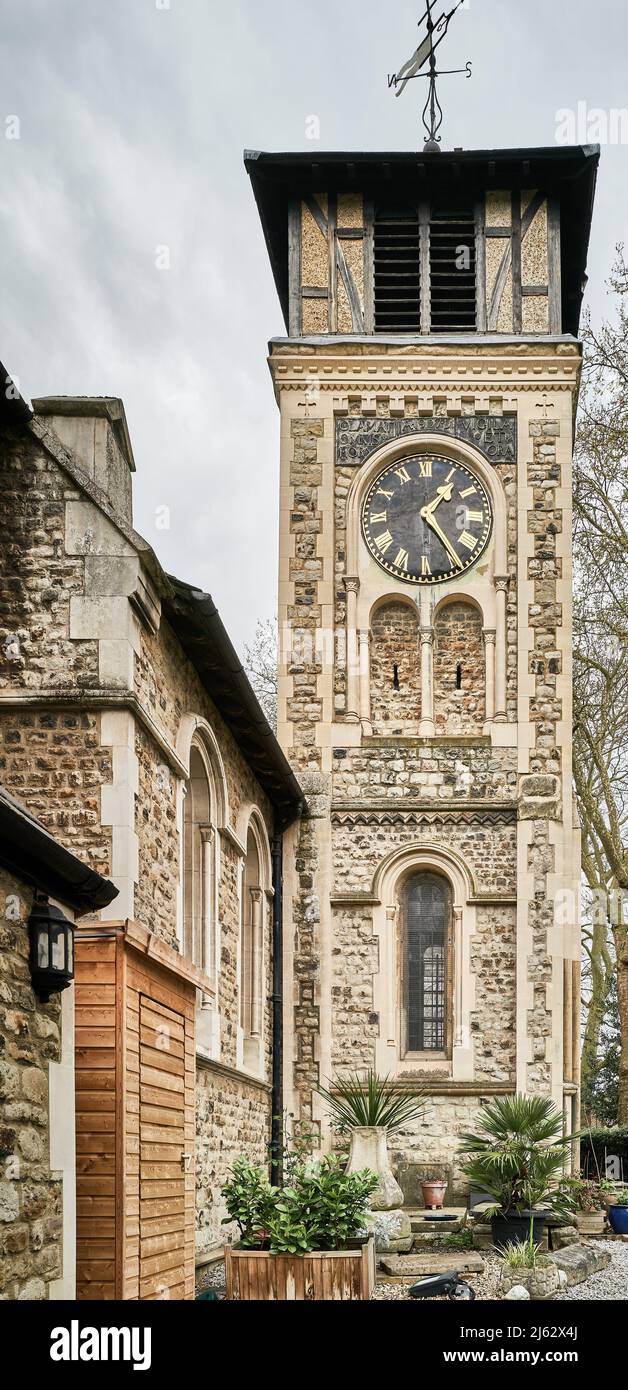 St. Pancras alte Kirche, London, England. Stockfoto