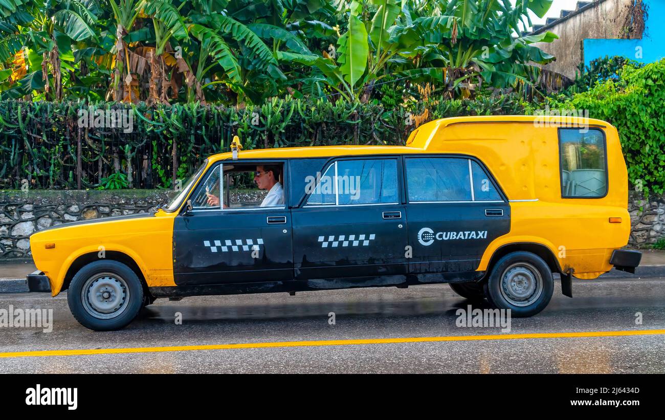 Täglicher Transport in Kuba, 2017 Stockfoto