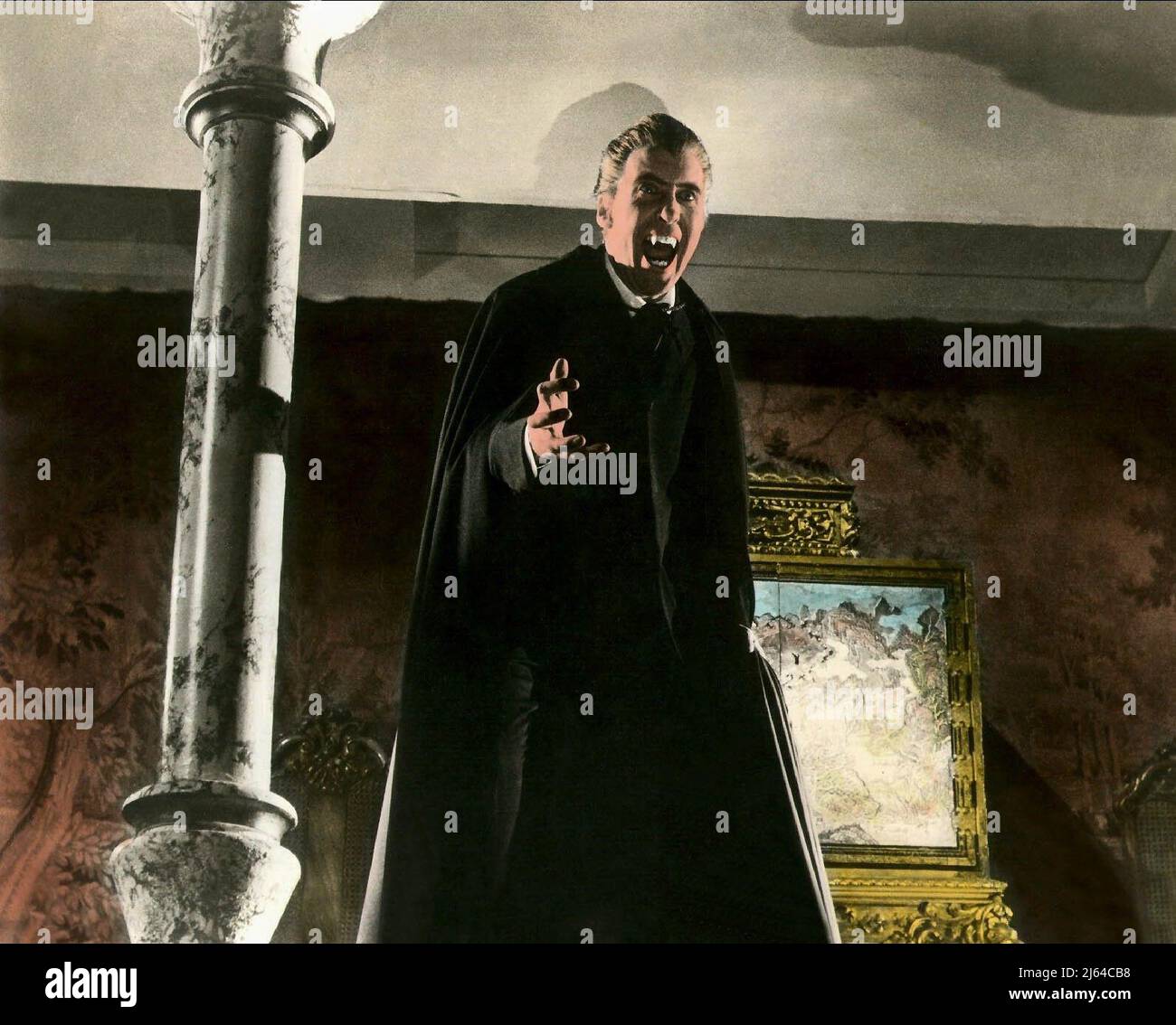 CHRISTOPHER LEE, DRACULA: PRINCE OF DARKNESS, 1966 Stockfoto