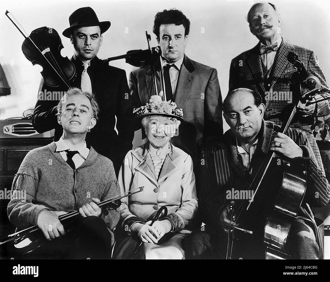 LOM,SELLERS,PARKER,GUINNESS, THE LADYCILLERS, 1955 Stockfoto