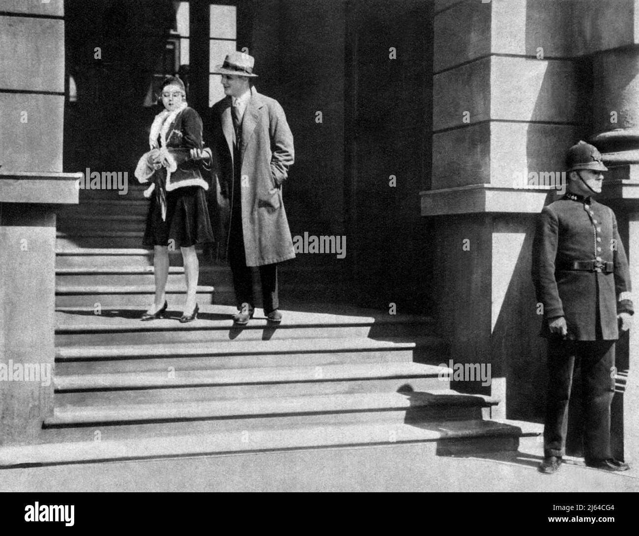 ANNY ONDRA, JOHN LONGDEN, ERPRESSUNG, 1929 Stockfoto