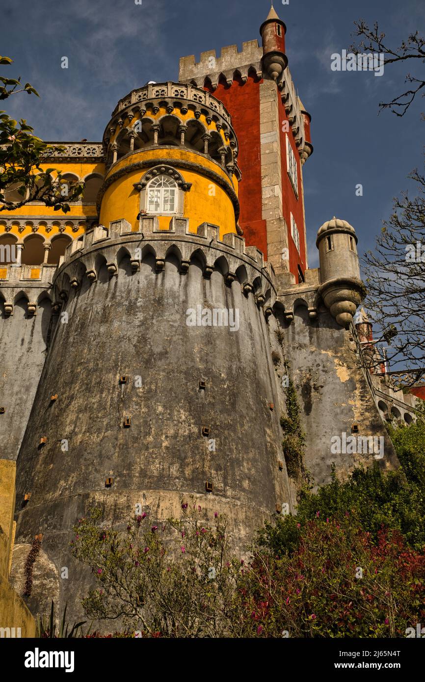 Palácio Nacional da Pena Stockfoto