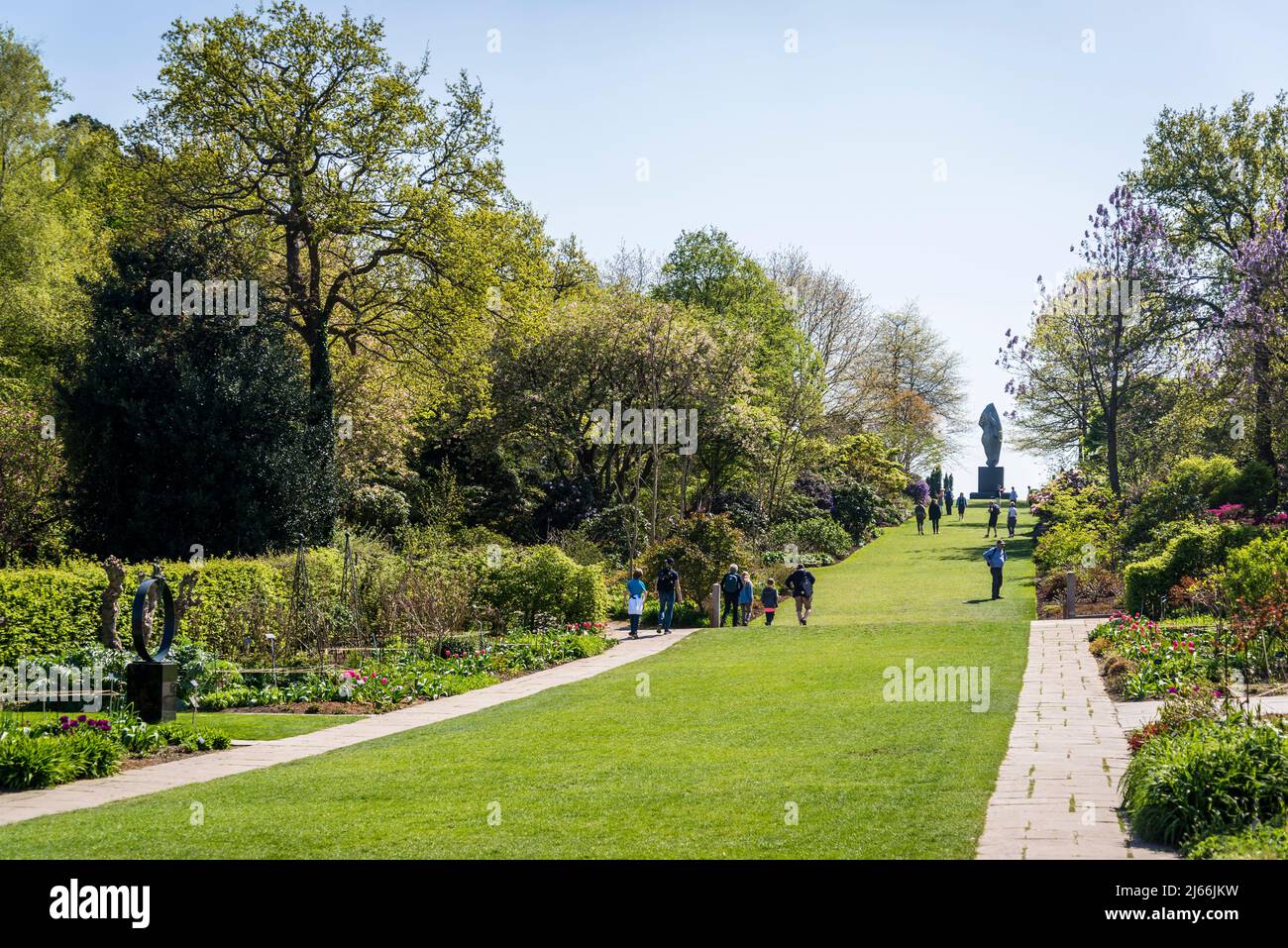 Battleston Hill, Wisley Garden, Surrey, England, Großbritannien Stockfoto