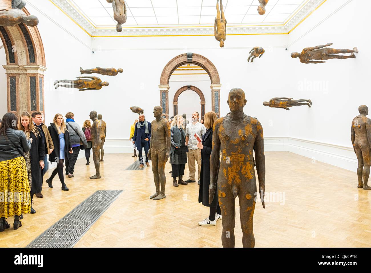 The Royal Academy Antony Gormley Solo Show 21. September 2019: Bitte Kredit: Phillip Roberts Stockfoto